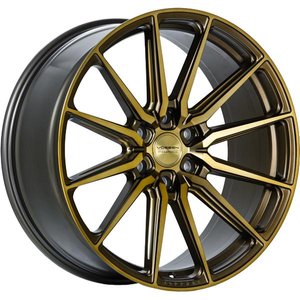 Vossen Wheels HF6-1 DEEP Mat brons gepolijst 22 inch velg