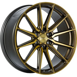 Vossen Wheels HF6-1 DEEP Mat brons gepolijst 20 inch velg