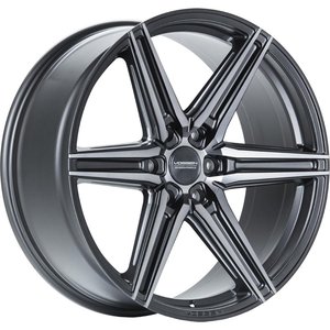 Vossen Wheels HF6-2 DEEP Mat antraciet gepolijst 22 inch velg