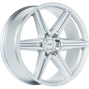 Vossen Wheels HF6-2 DEEP Zilver gepolijst 20 inch velg