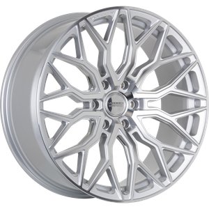 Vossen Wheels HF6-3 DEEP Zilver gepolijst 20 inch velg