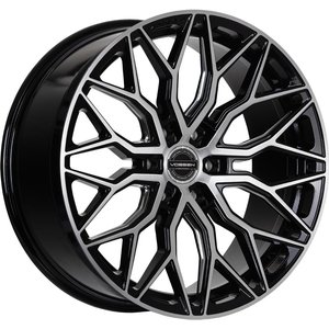 Vossen Wheels HF6-3 DEEP Zwart gepolijst 22 inch velg