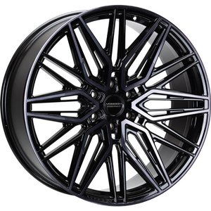 Vossen Wheels HF6-5 DEEP Zwart donker gepolijst 22 inch velg